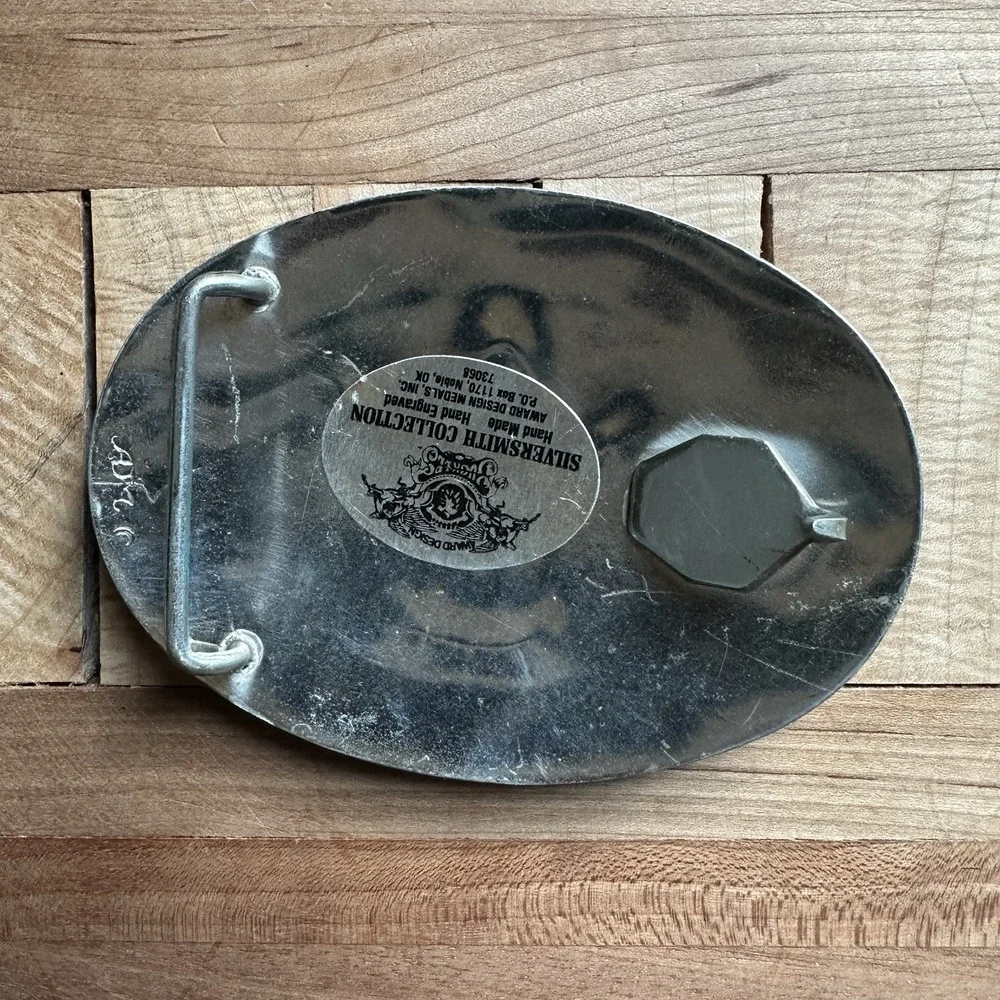 Award Design Medals Junior Quarterhorse Show Belt Buckle 4.2 Inch 1989 Texas